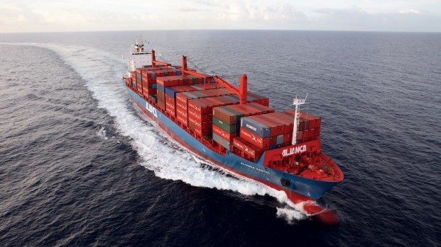 The Aliança Santos, the image used on the poster